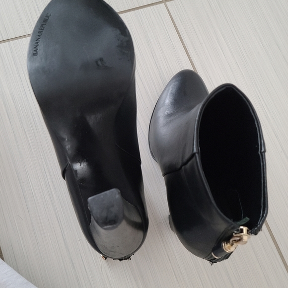 Leather ankle boots - Picture 4 of 4